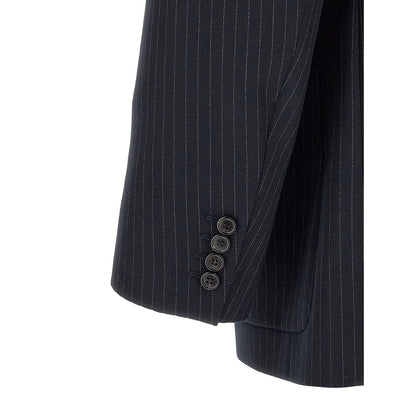 Saint Laurent Blue Wool Blazer