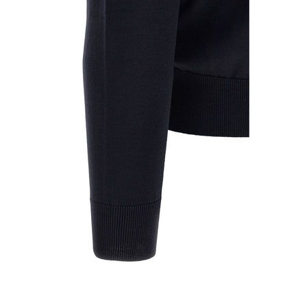 Dolce & Gabbana Blue Virgin Wool Cardigan