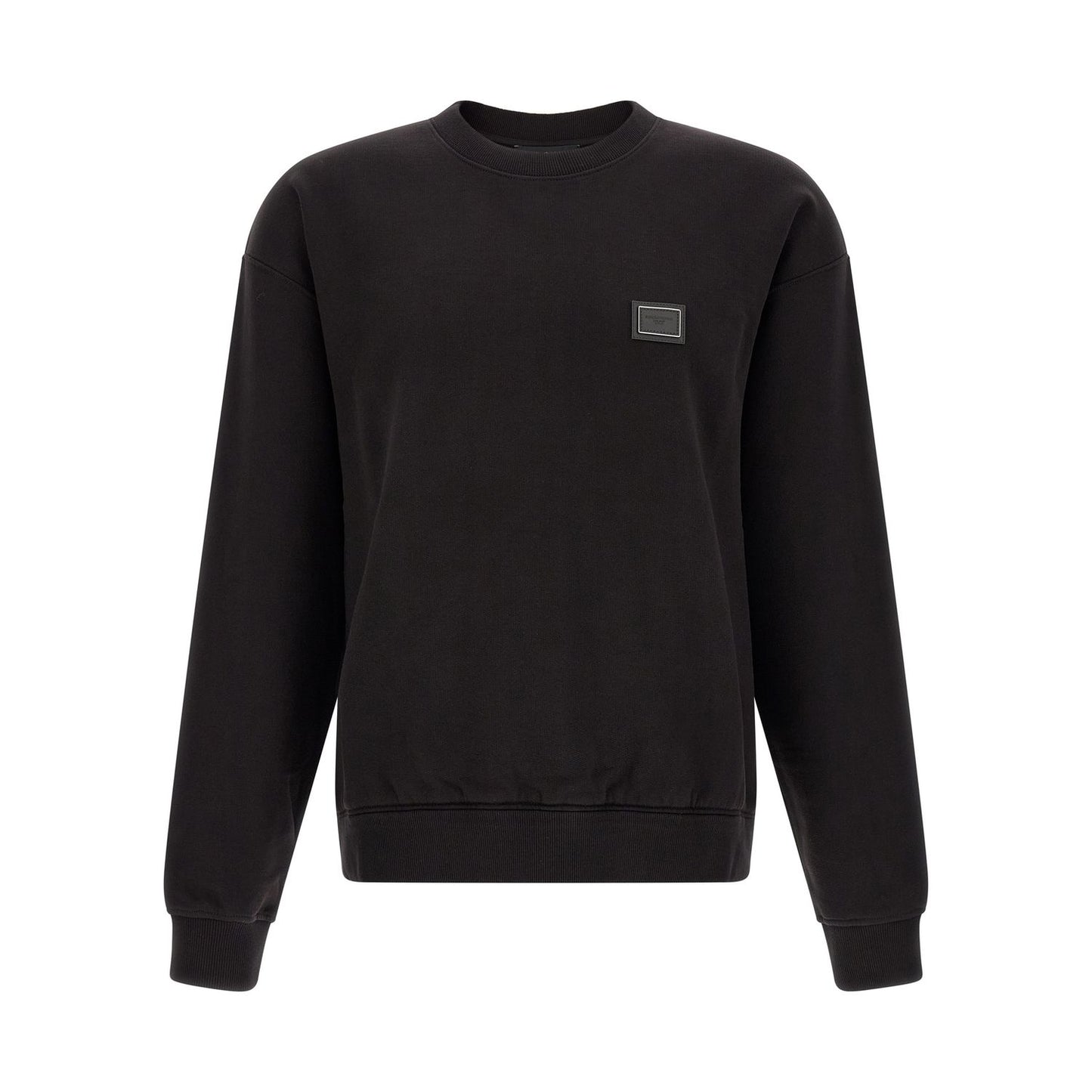 Dolce & Gabbana Black Cotton Sweatshirt