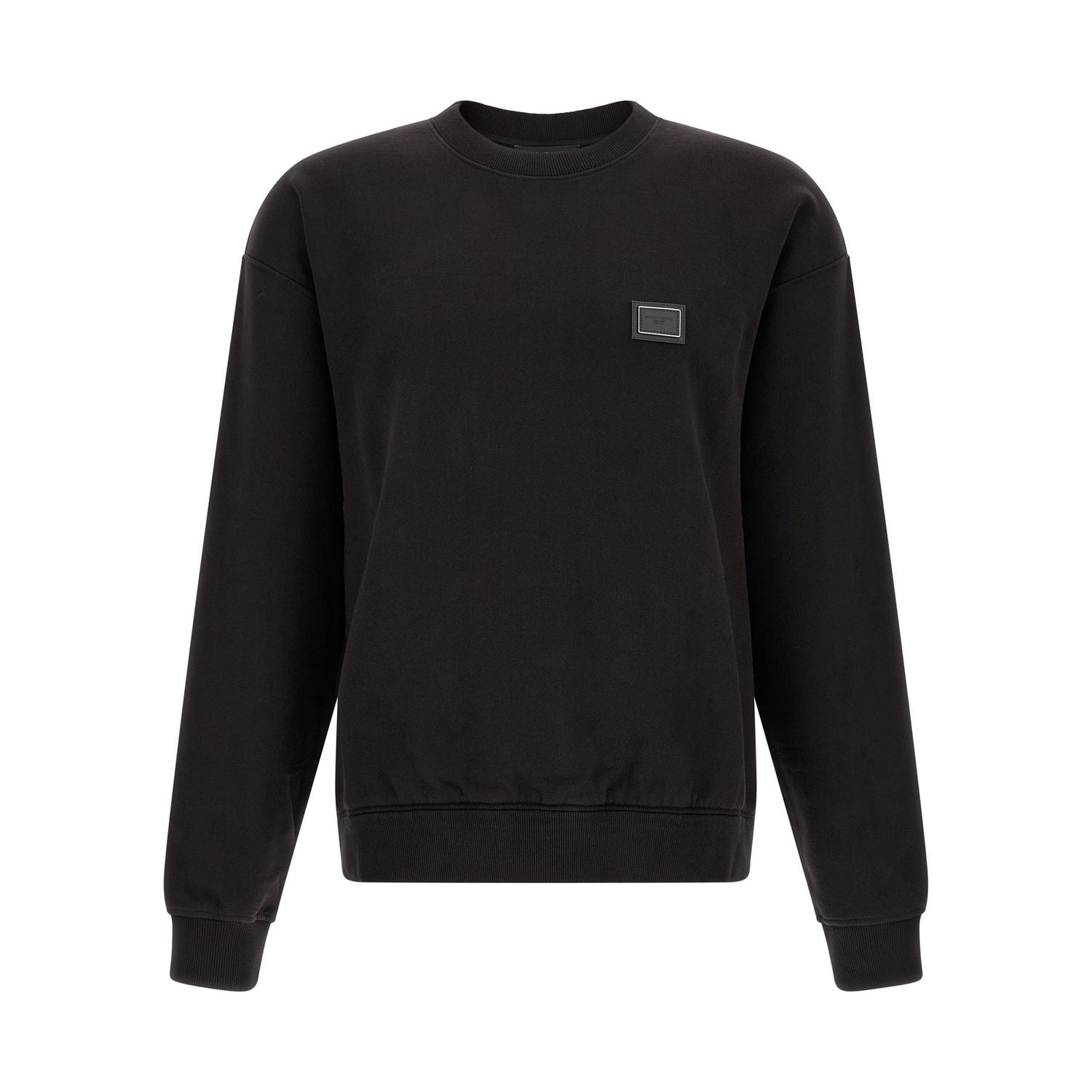 Dolce & Gabbana Black Cotton Sweatshirt