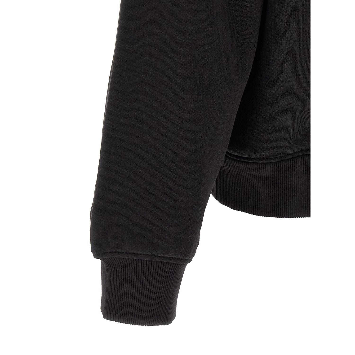 Dolce & Gabbana Black Cotton Sweatshirt