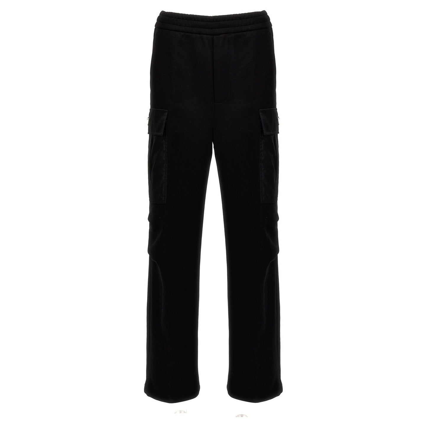 Prada Black Cotton Joggers (Workout Pants)