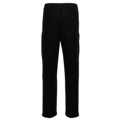Prada Black Cotton Joggers (Workout Pants)