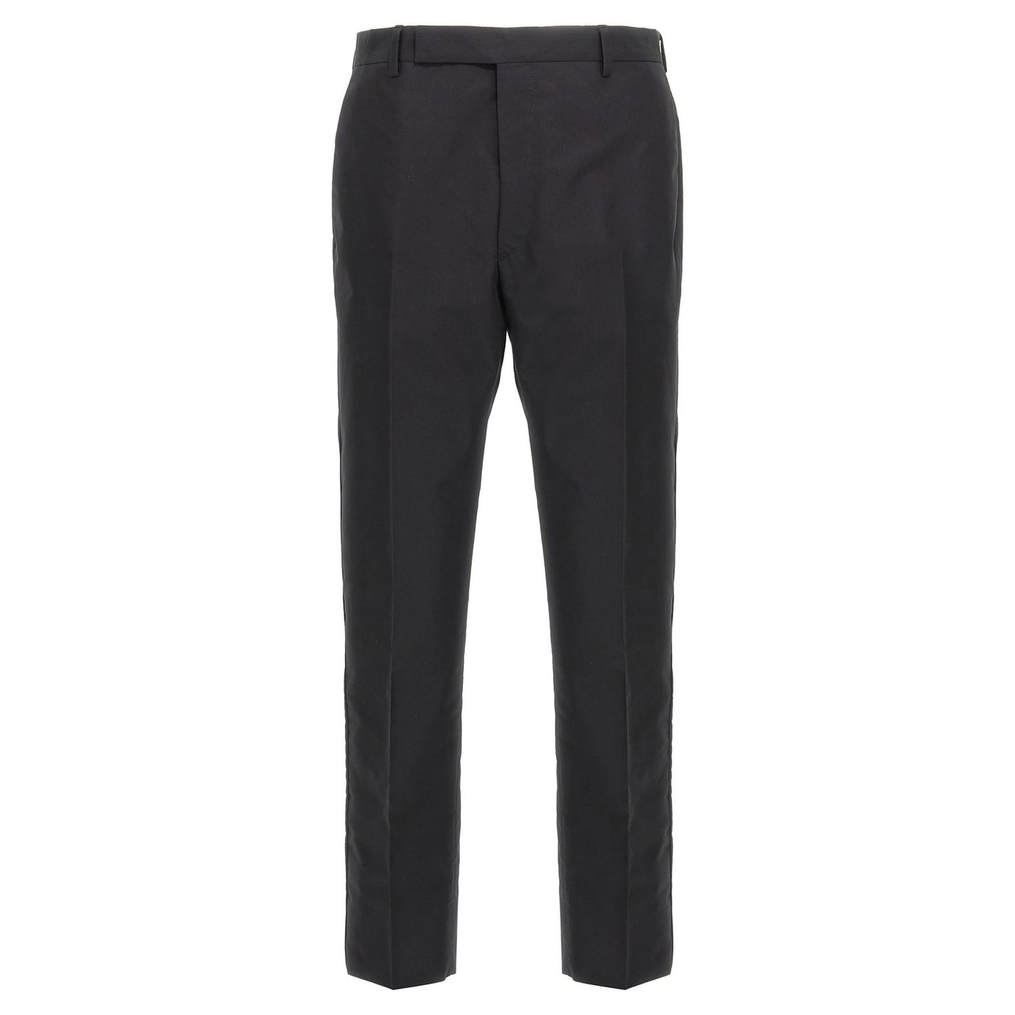 Prada Black Cotton Dress Pants