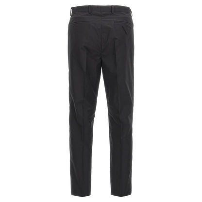 Prada Black Cotton Dress Pants