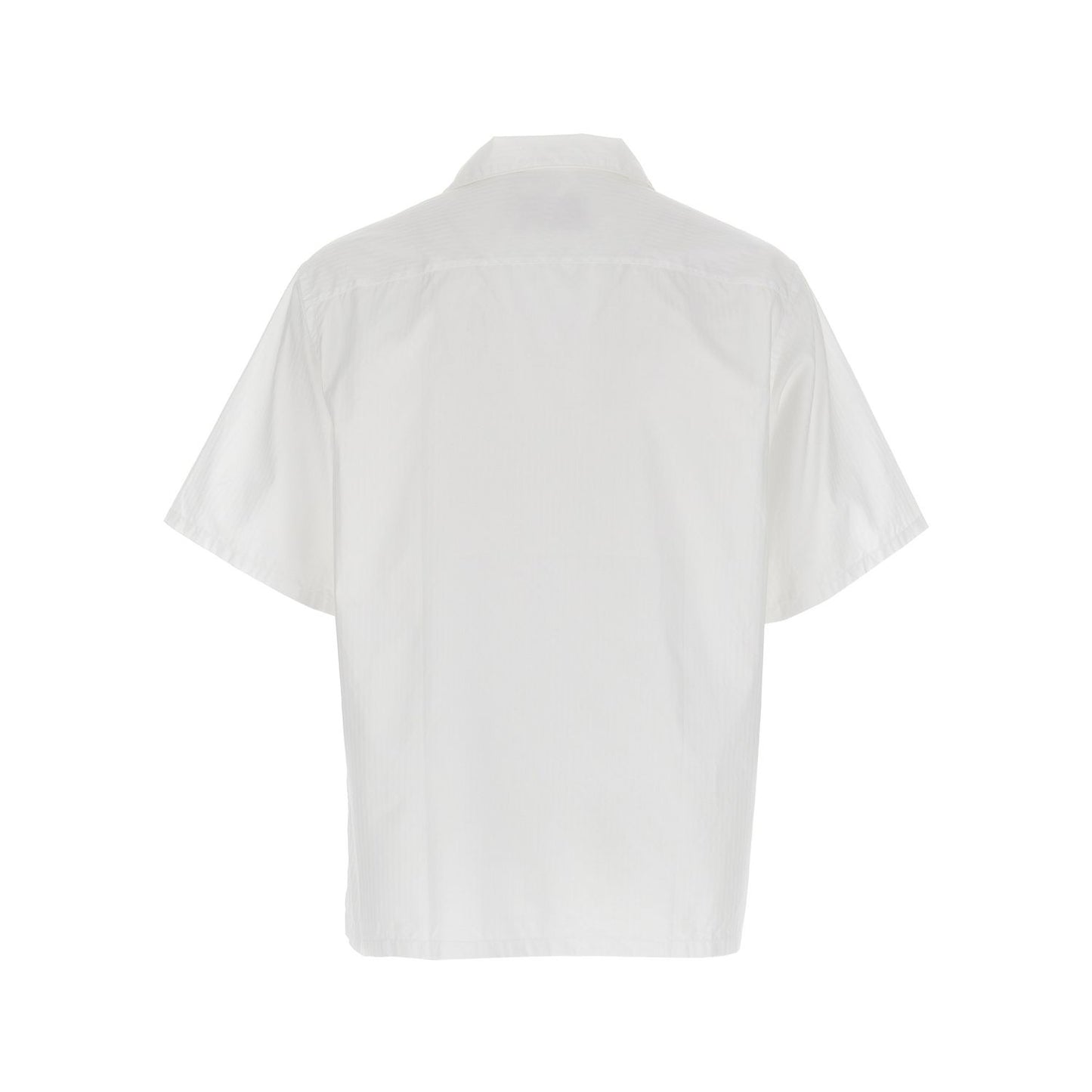 Prada White Cotton Blouse