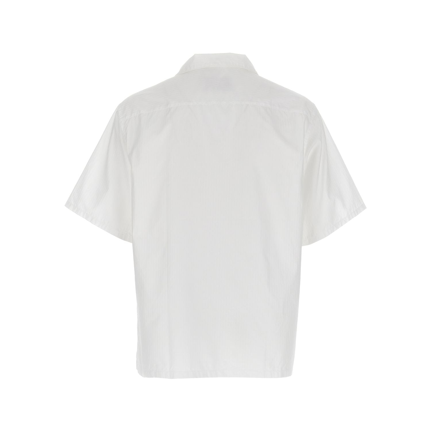 Prada White Cotton Blouse