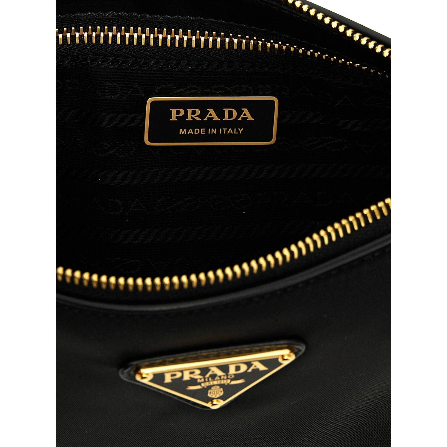 Prada Black Polyamide Shoulder Bag