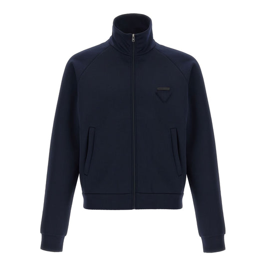 Prada Blue Polyester Sweatshirt
