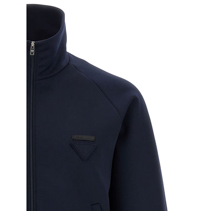 Prada Blue Polyester Sweatshirt
