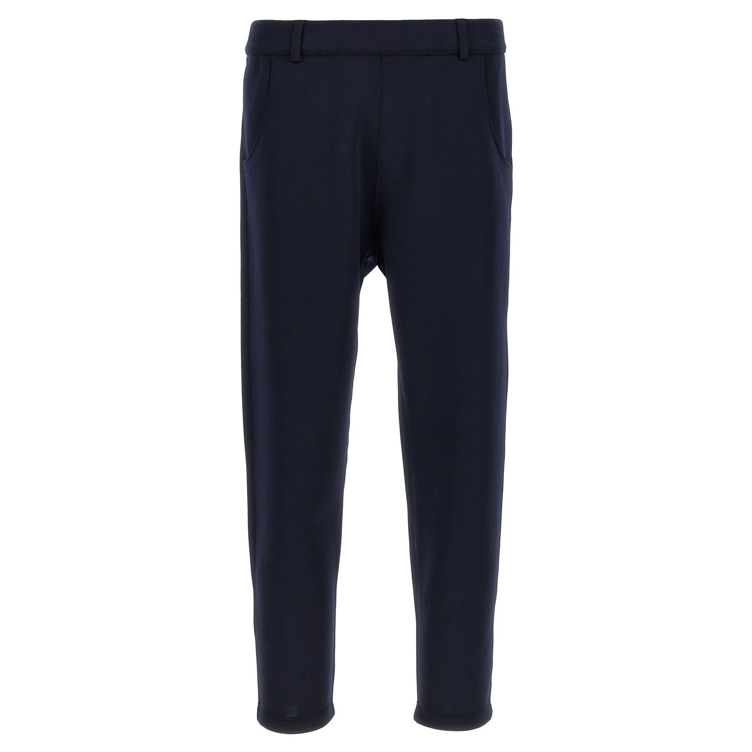 Prada Blue Polyester Casual Pants