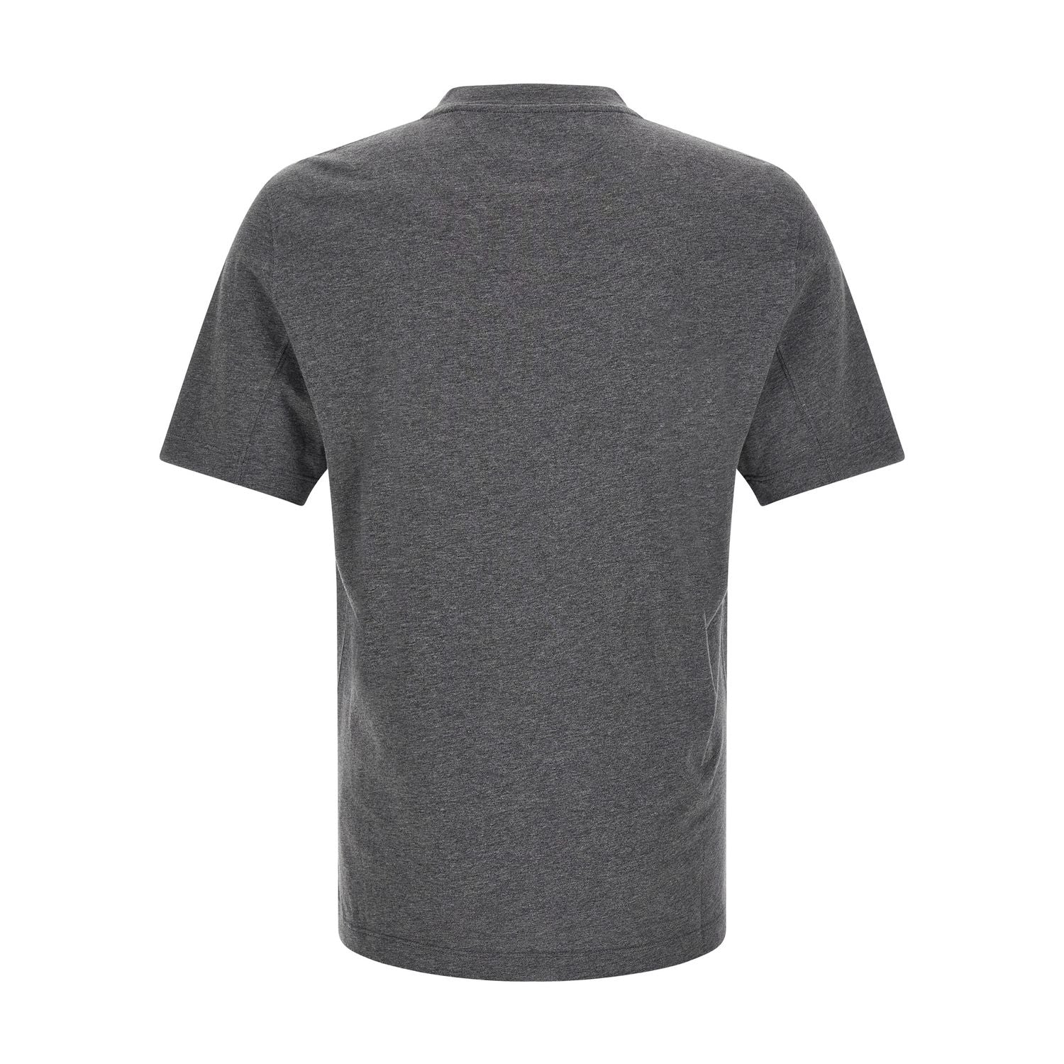 Brunello Cucinelli Gray Cotton T-Shirt