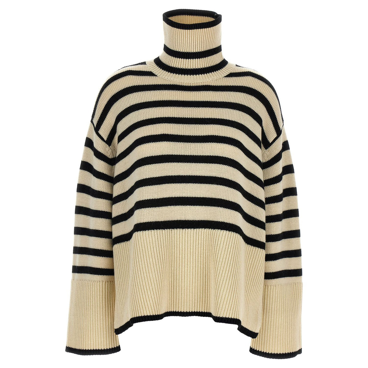 TOTEME Bicolor Wool Cardigan