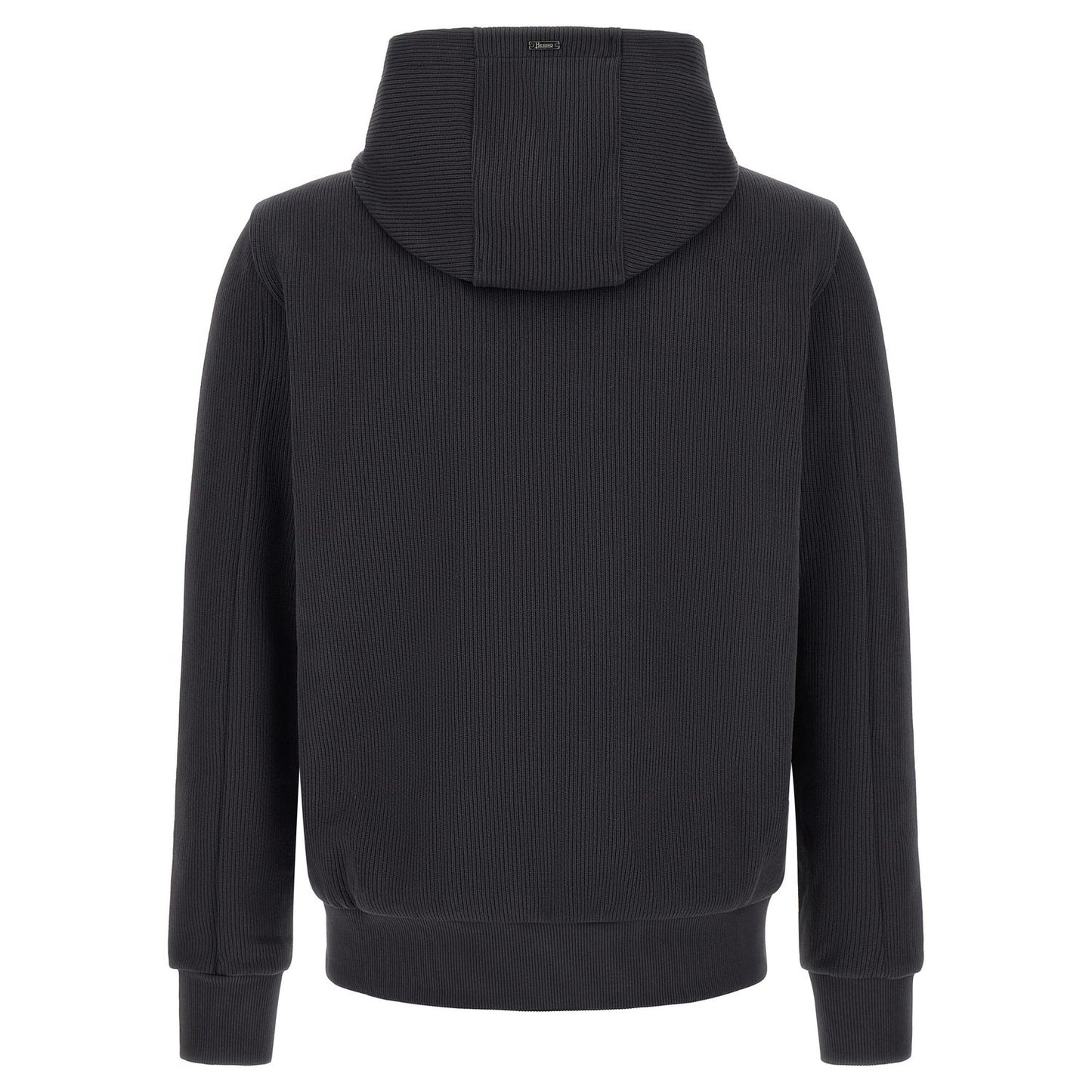 Herno Blue Cotton Shell Jacket