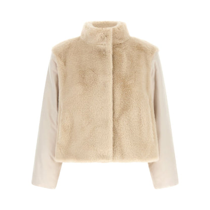 Herno Beige Polyester Full-Length Jacket
