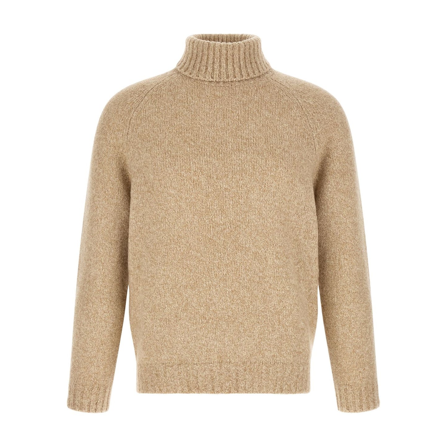 Brunello Cucinelli Beige Virgin Wool Cardigan