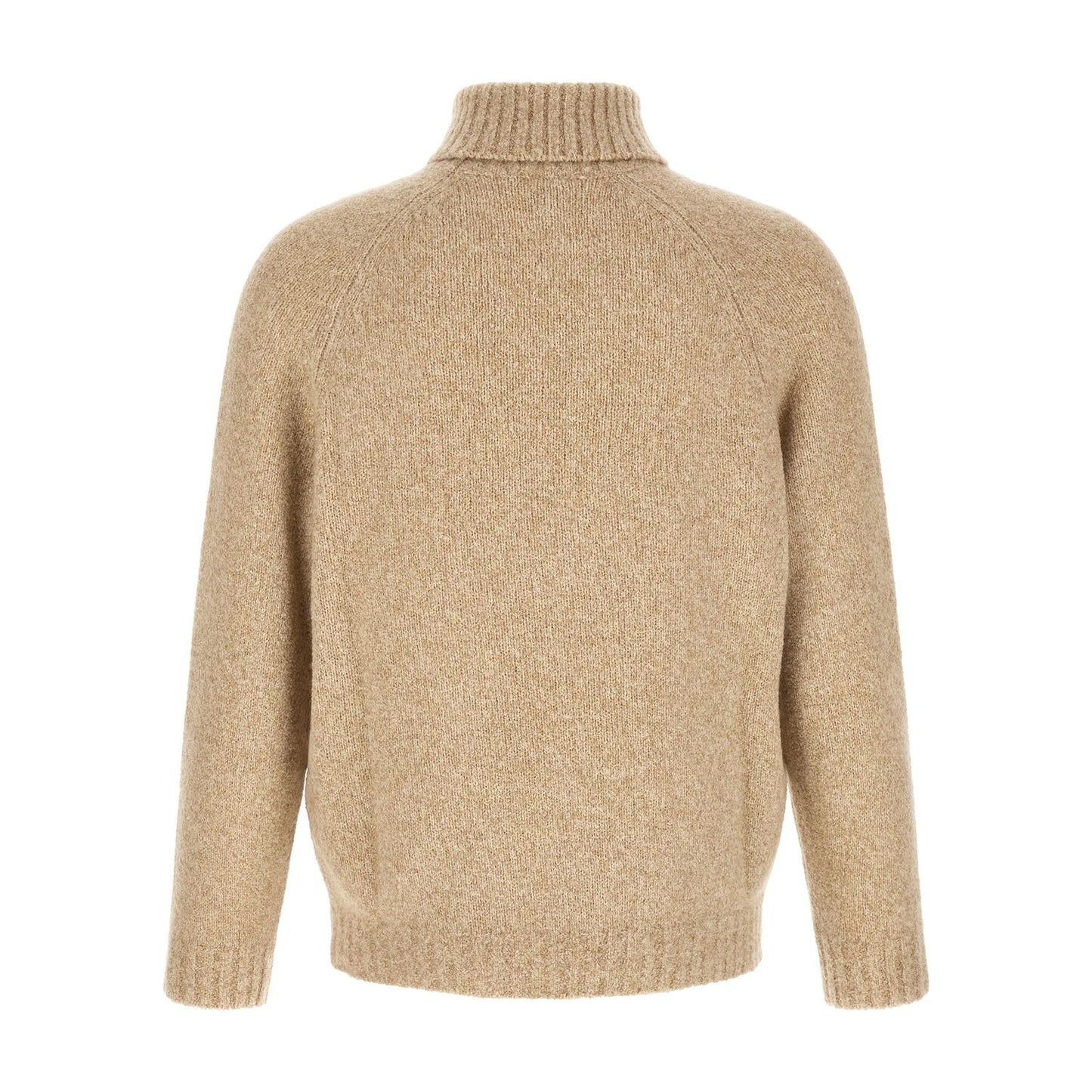 Brunello Cucinelli Beige Virgin Wool Cardigan
