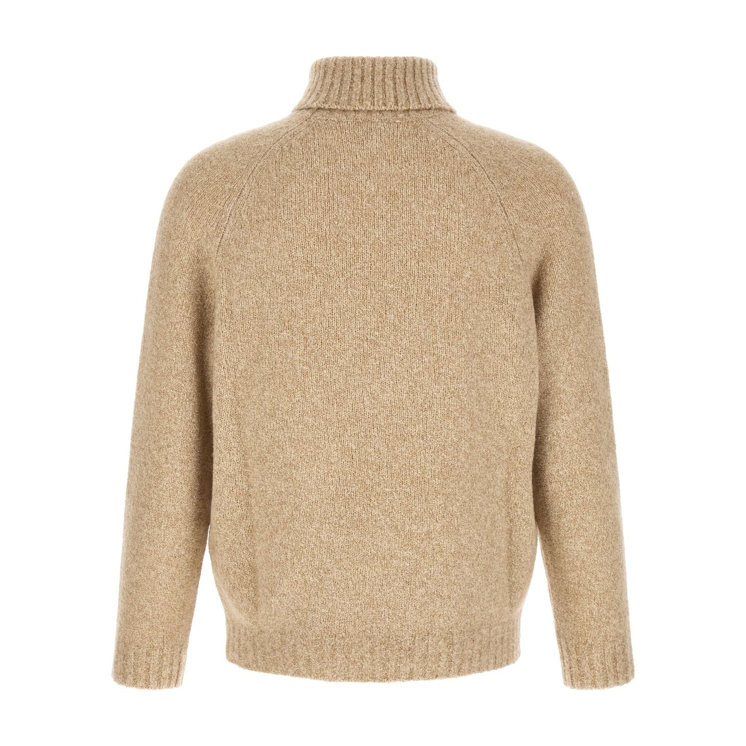 Brunello Cucinelli Beige Virgin Wool Cardigan