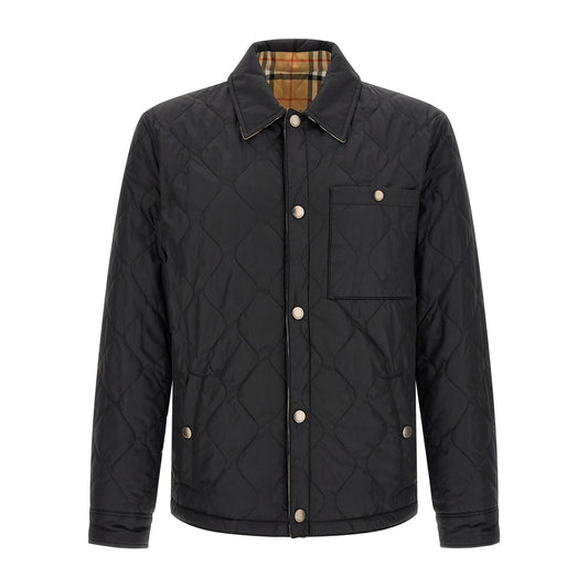 Burberry Black Polyamide Full-Length Jacket