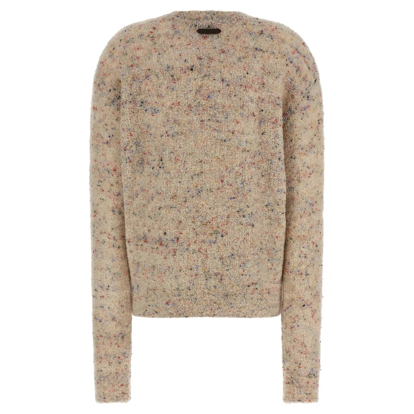 Moschino Multicolor Virgin Wool Cardigan