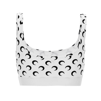 Marine Serre Bicolor Polyamide Sport Bra