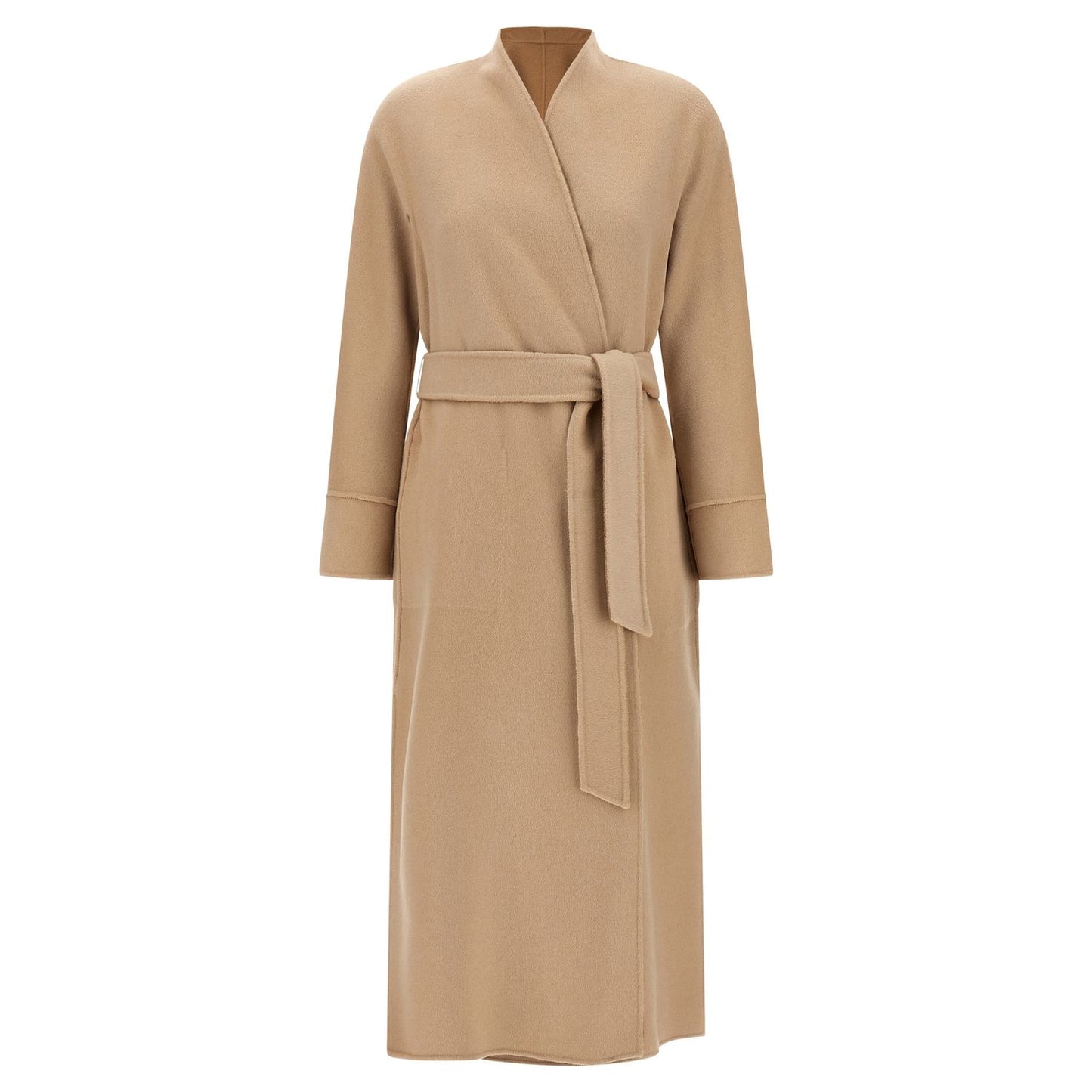 Max Mara Beige Wool Coat