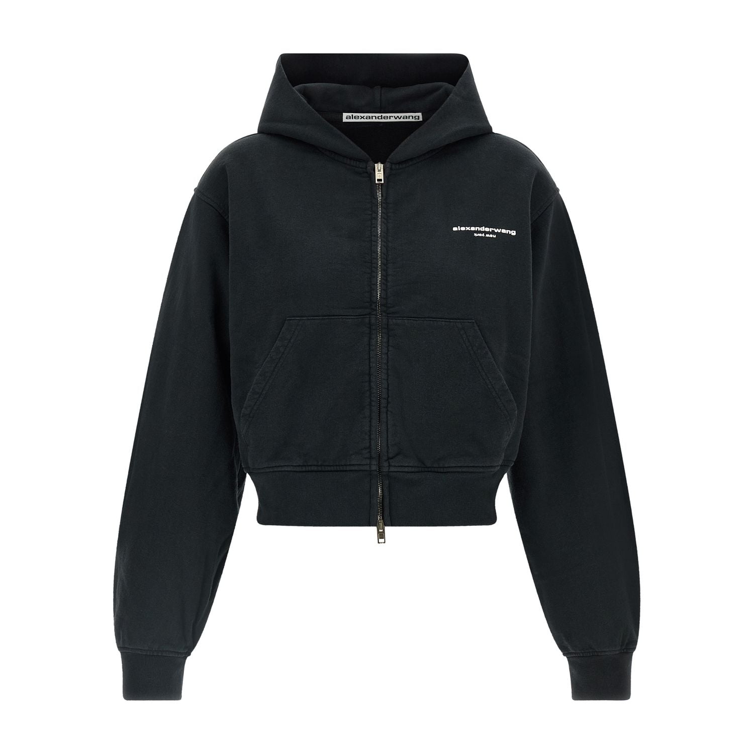 Alexander Wang Black Cotton Sweatshirt