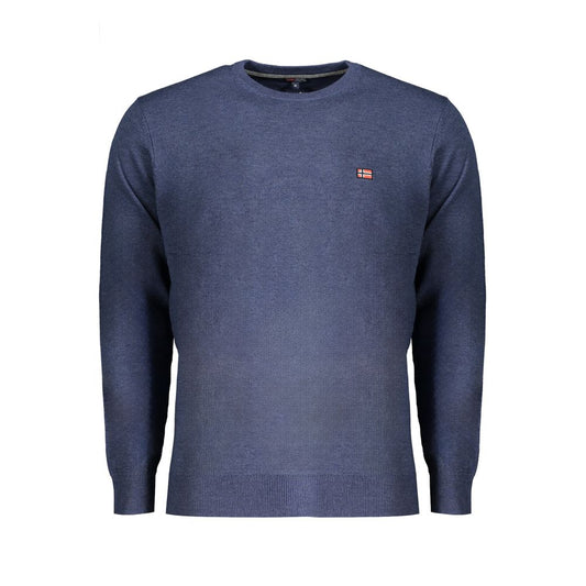 Norway 1963 Blue Wool Men's Sweater