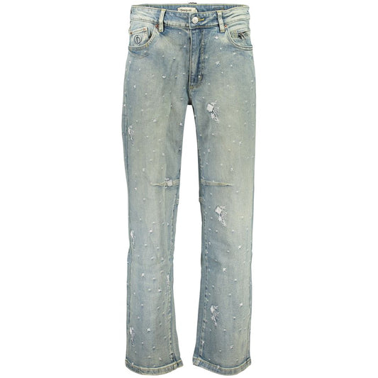 Desigual Blue Cotton Jeans Denim