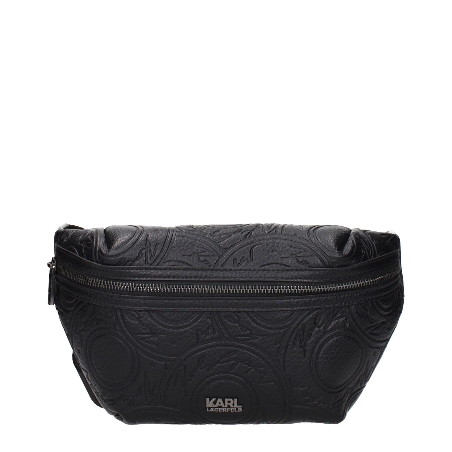 Karl Lagerfeld Black Polyethylene Backpack