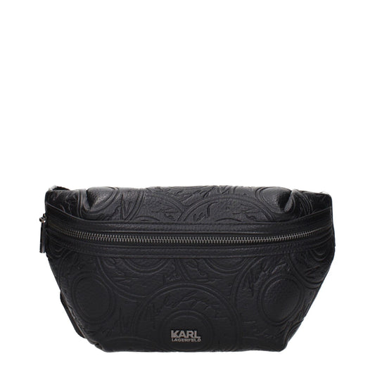Karl Lagerfeld Black Polyethylene Backpack