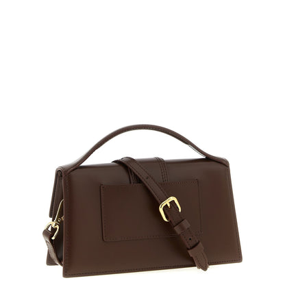 Jacquemus Brown Calfskin Handbag
