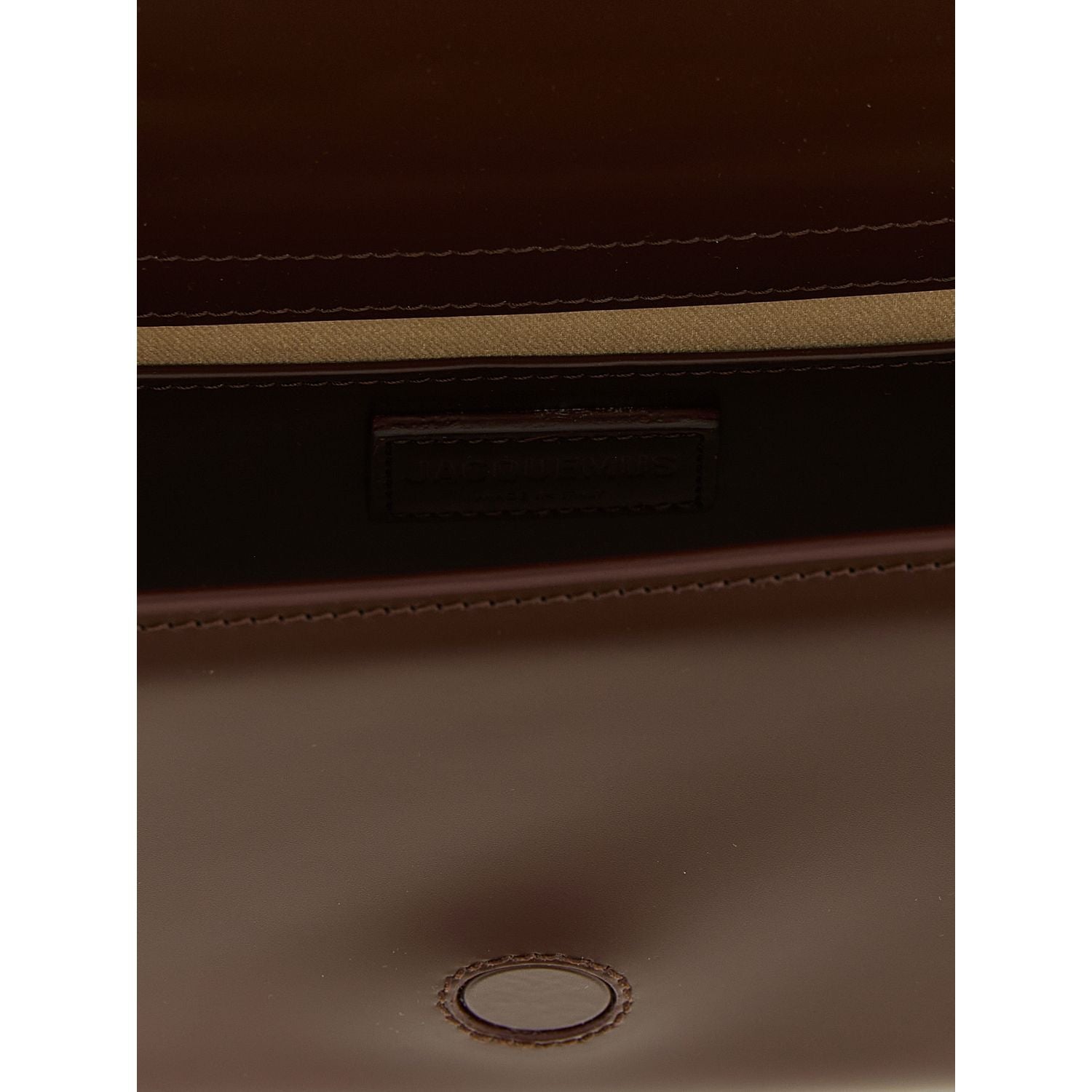 Jacquemus Brown Calfskin Handbag