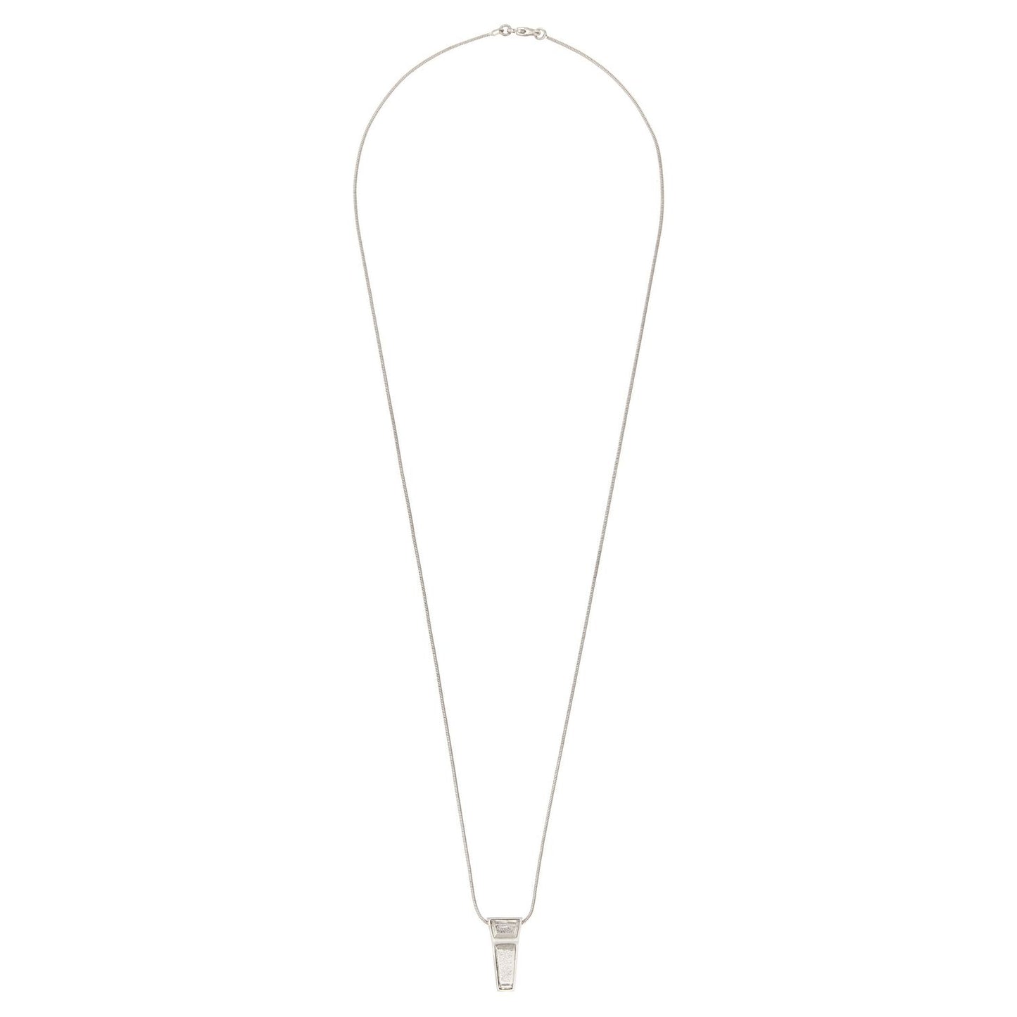 Rick Owens Silver Brass Necklace