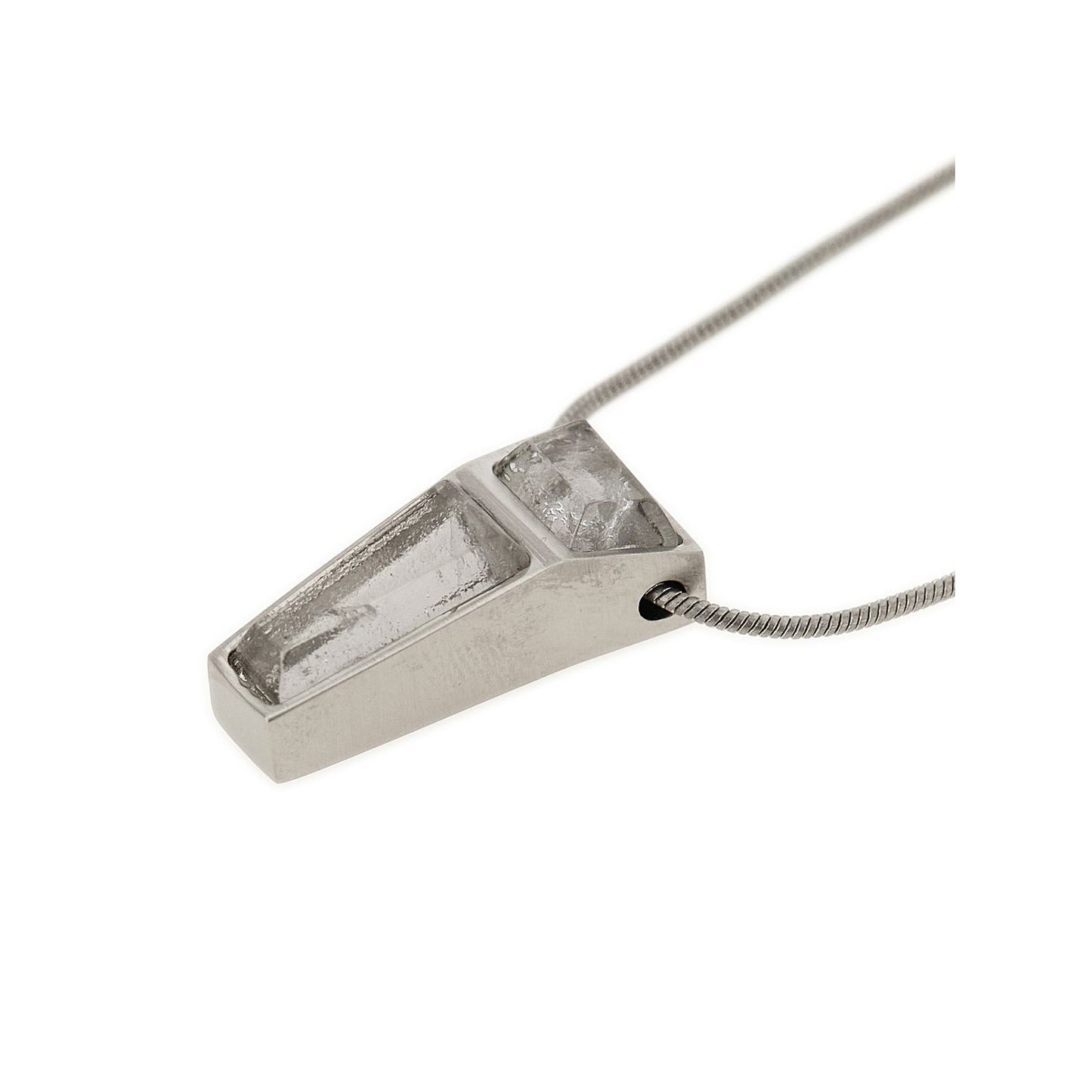 Rick Owens Silver Brass Necklace