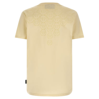 Philipp Plein Beige Cotton T-Shirt