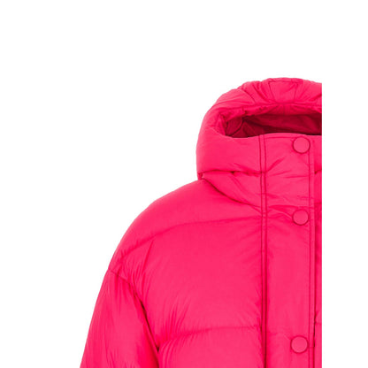 IENKI IENKI Fuchsia Nylon Full-Length Jacket