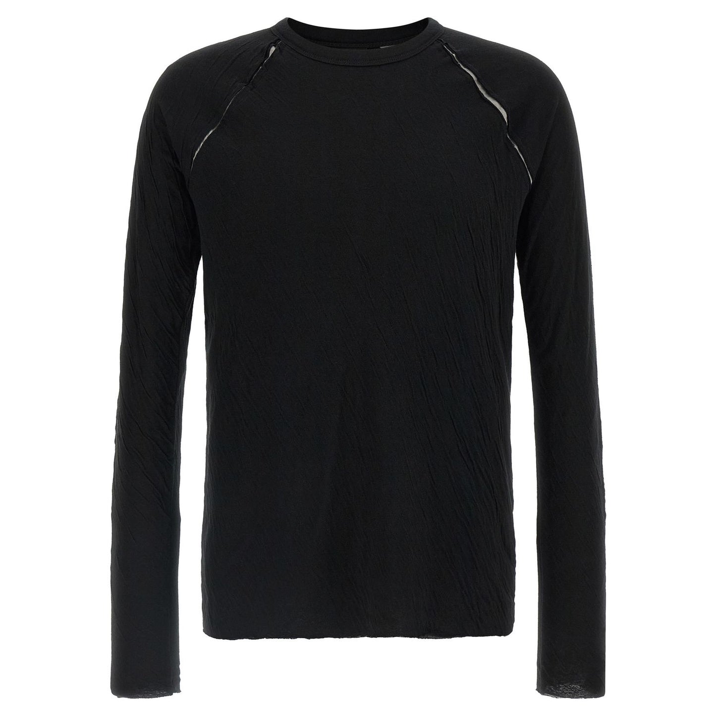 Thom Krom Black Cotton T-Shirt