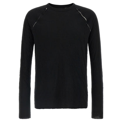 Thom Krom Black Cotton T-Shirt