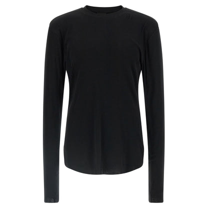 Thom Krom Black Cotton T-Shirt