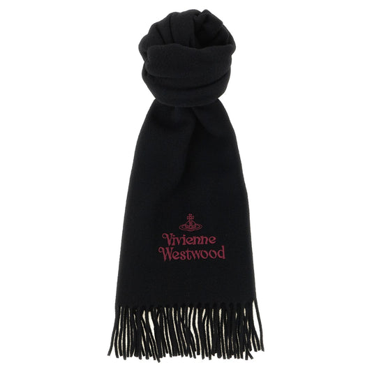 Vivienne Westwood Black Wool Foulard
