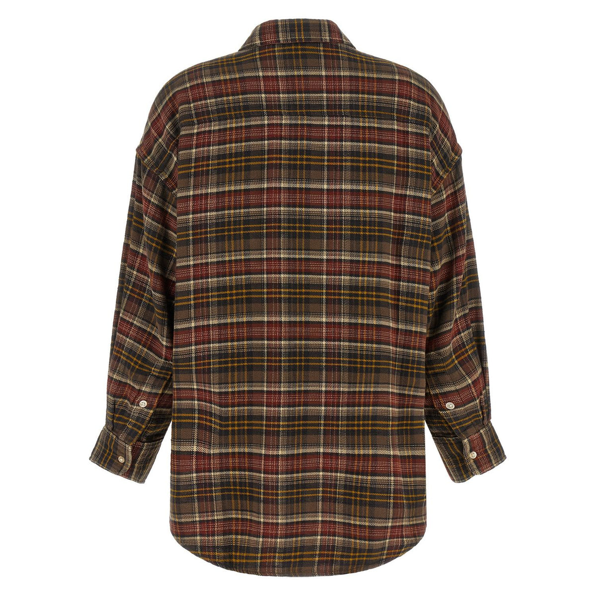 R13 Brown Cotton Blouse