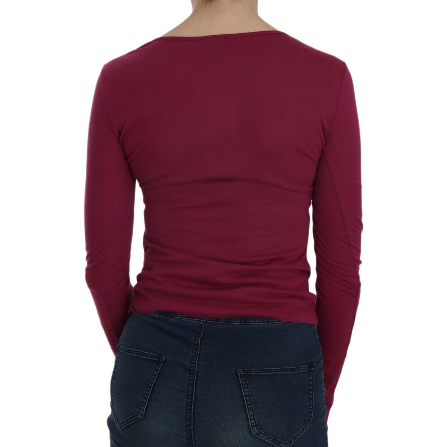 Exte Crystal Embellished Long Sleeve Casual Top TSH3911-38