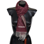 Missoni Elegant Cashmere Fringed Scarf Missoni Dark Slate Gray