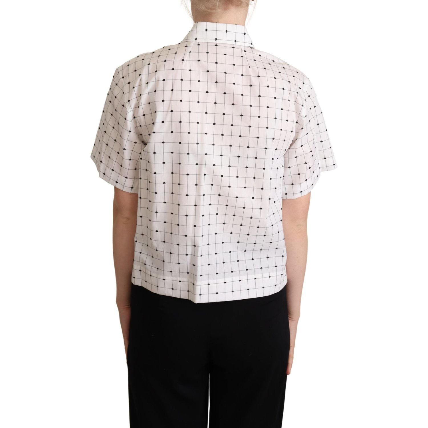 时尚单色圆点 Polo 衫