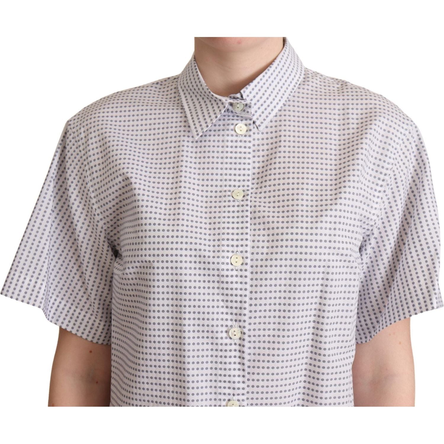 优雅圆点领 Polo 衫