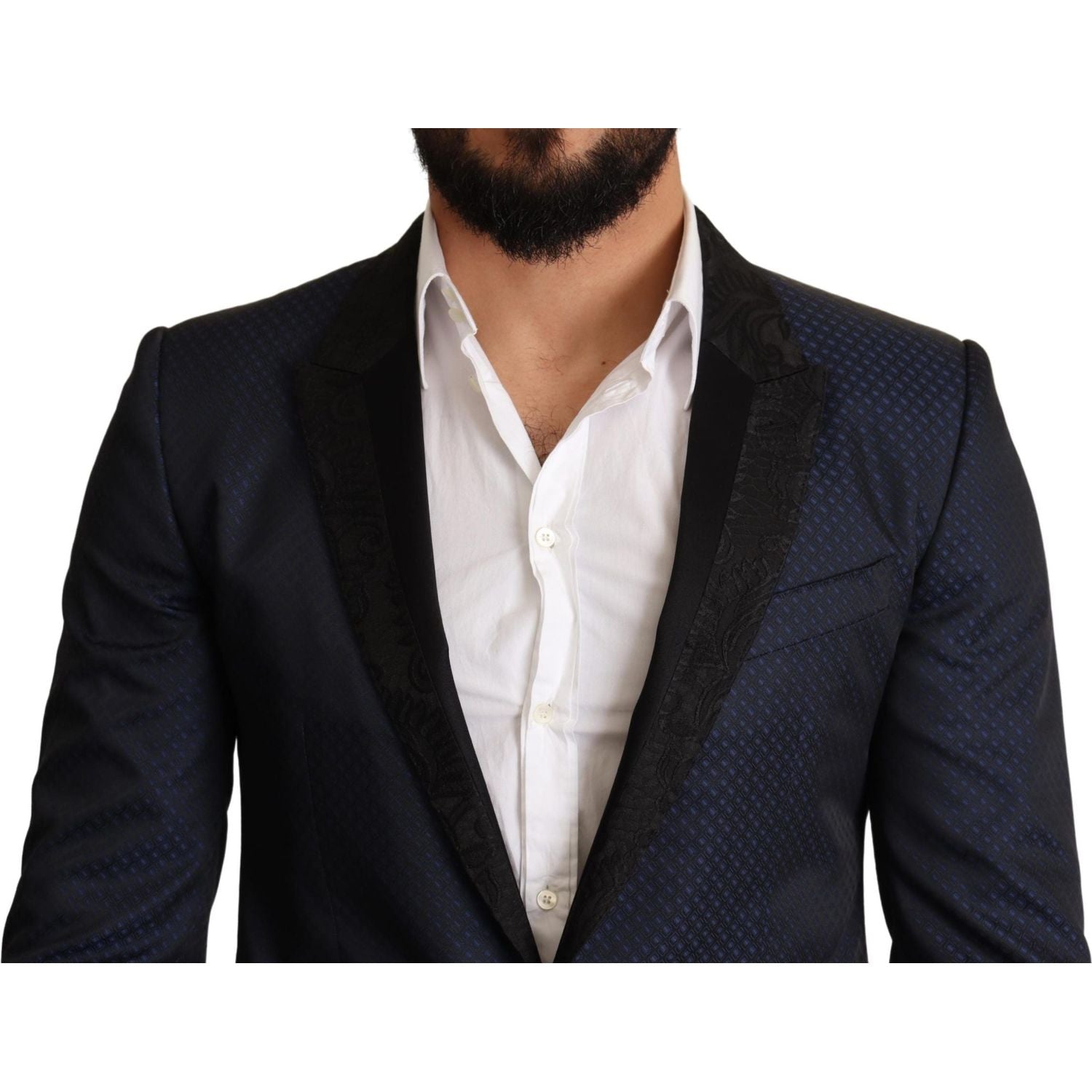 سترة مارتيني أنيقة باللون الأزرق من دولتشي آند غابانا بقصّة Slim Fit