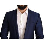 Dolce & Gabbana Navy Blue Slim Fit Jacket MARTINI Blazer JKT2953 -48
