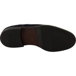 Dolce & Gabbana Elegant Suede Derby Shoes with Silver Studs Dress Shoes Dolce & Gabbana Black