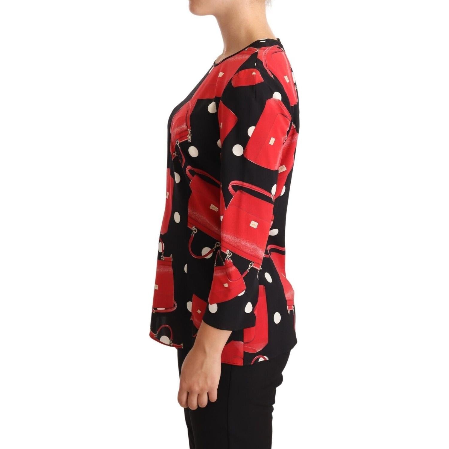 优雅西西里包袋印花衬衫